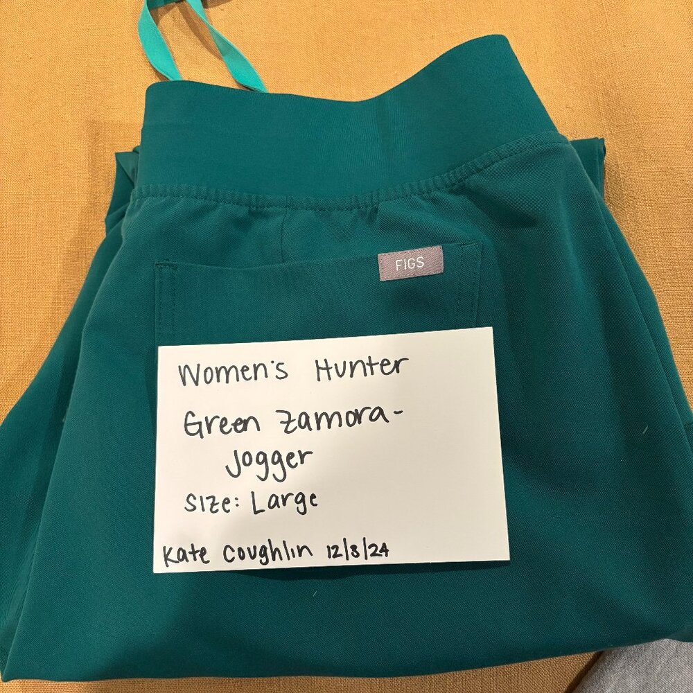 FIGS Women's Hunter Green Zamora - Jogger